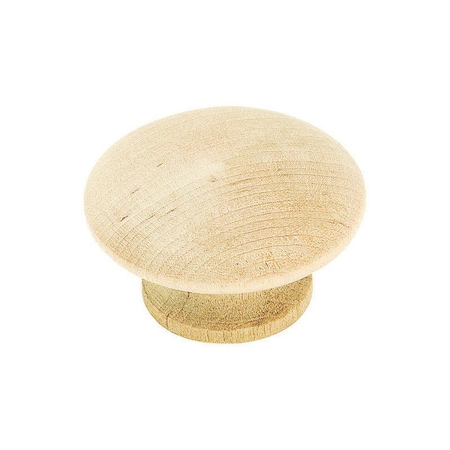 Amerock Amerock Traditional Classics Round Cabinet Knob 1-1/2 in. D 7/8 in. Unfinished 2 pk BP813WD